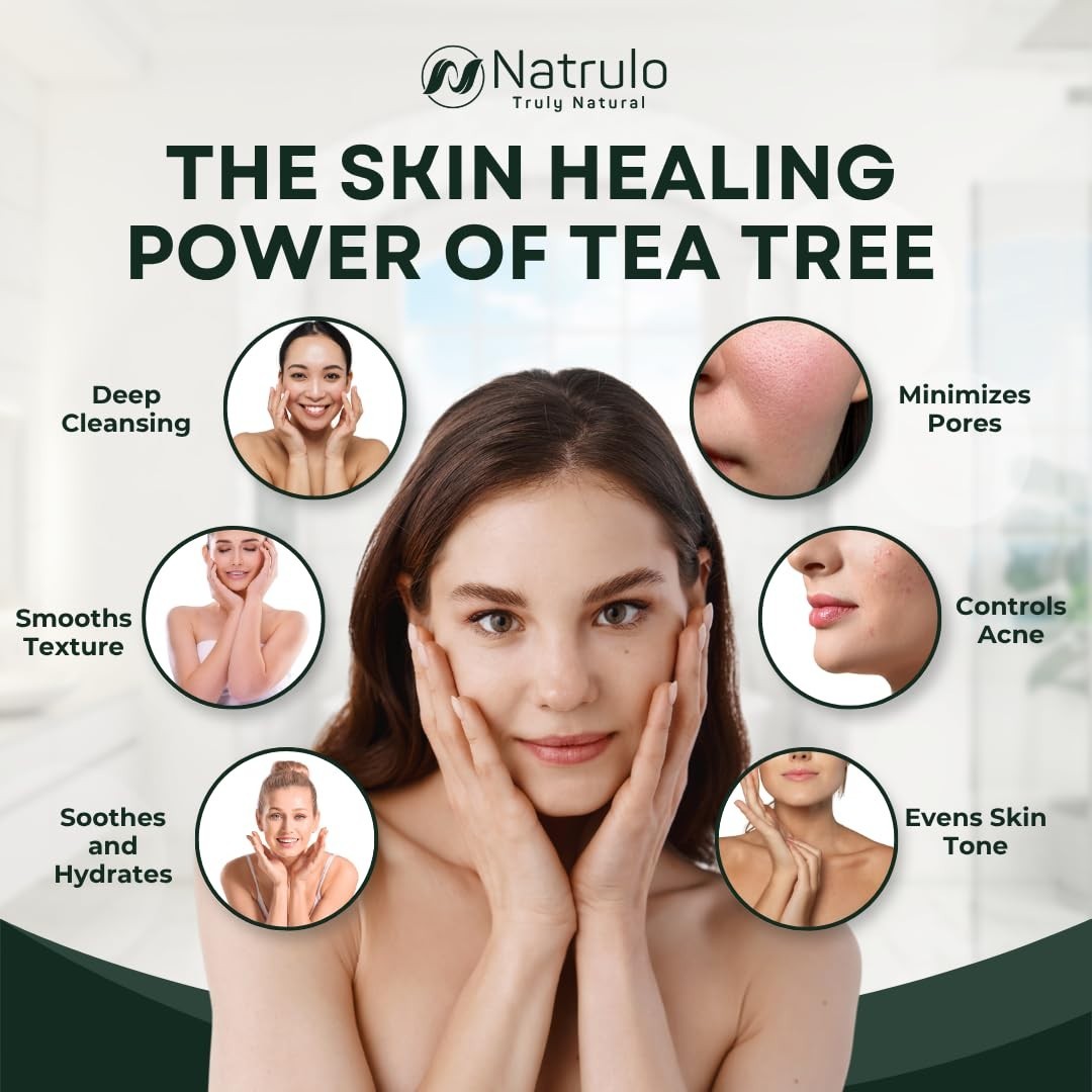 Revitalizing Skin Care with Tea Tree Soap Bar – Helps Prevent Breakouts – 5 Oz