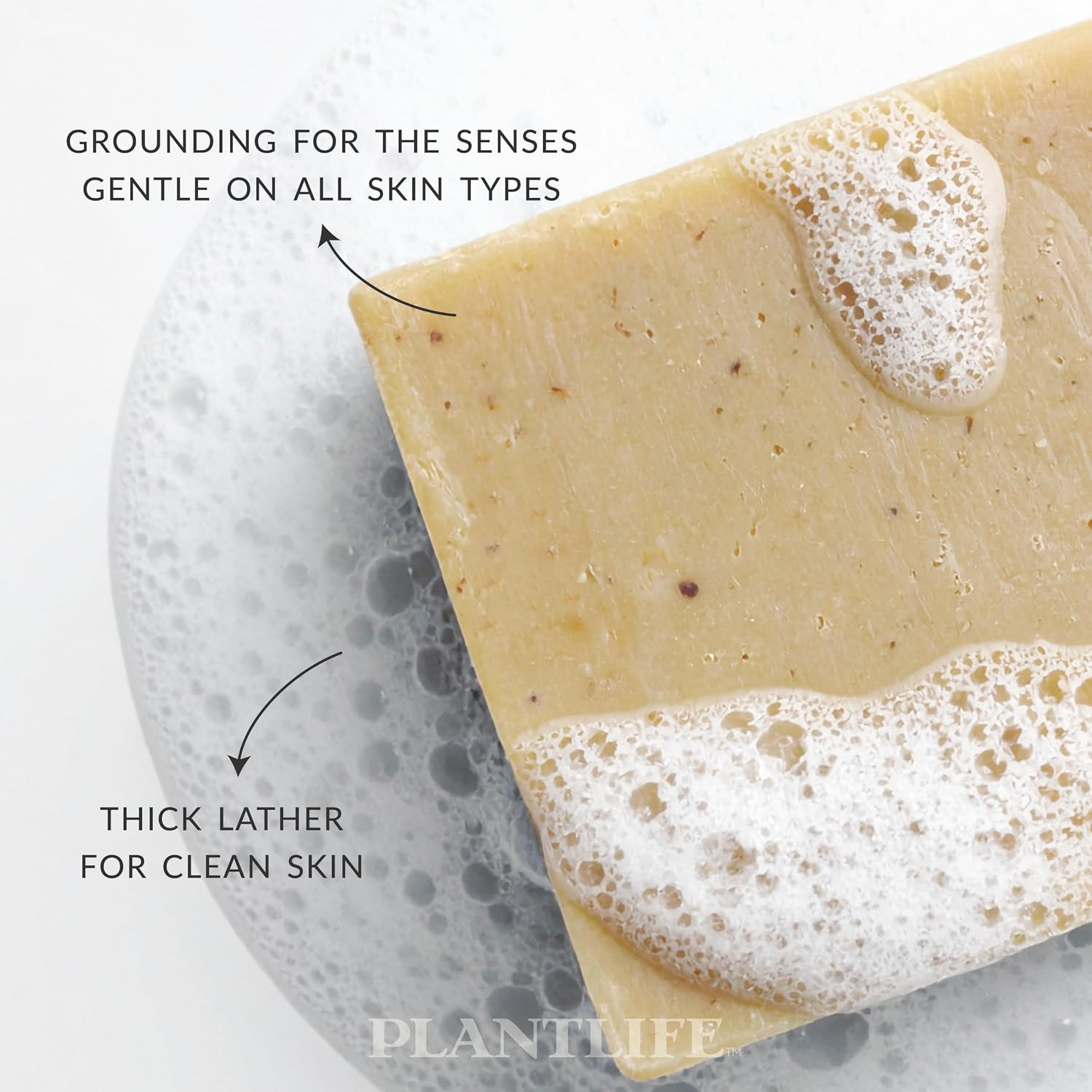 Frankincense Myrrh Natural Bar Soap, Handcrafted, Vegan, 4 oz | Cold-processed,