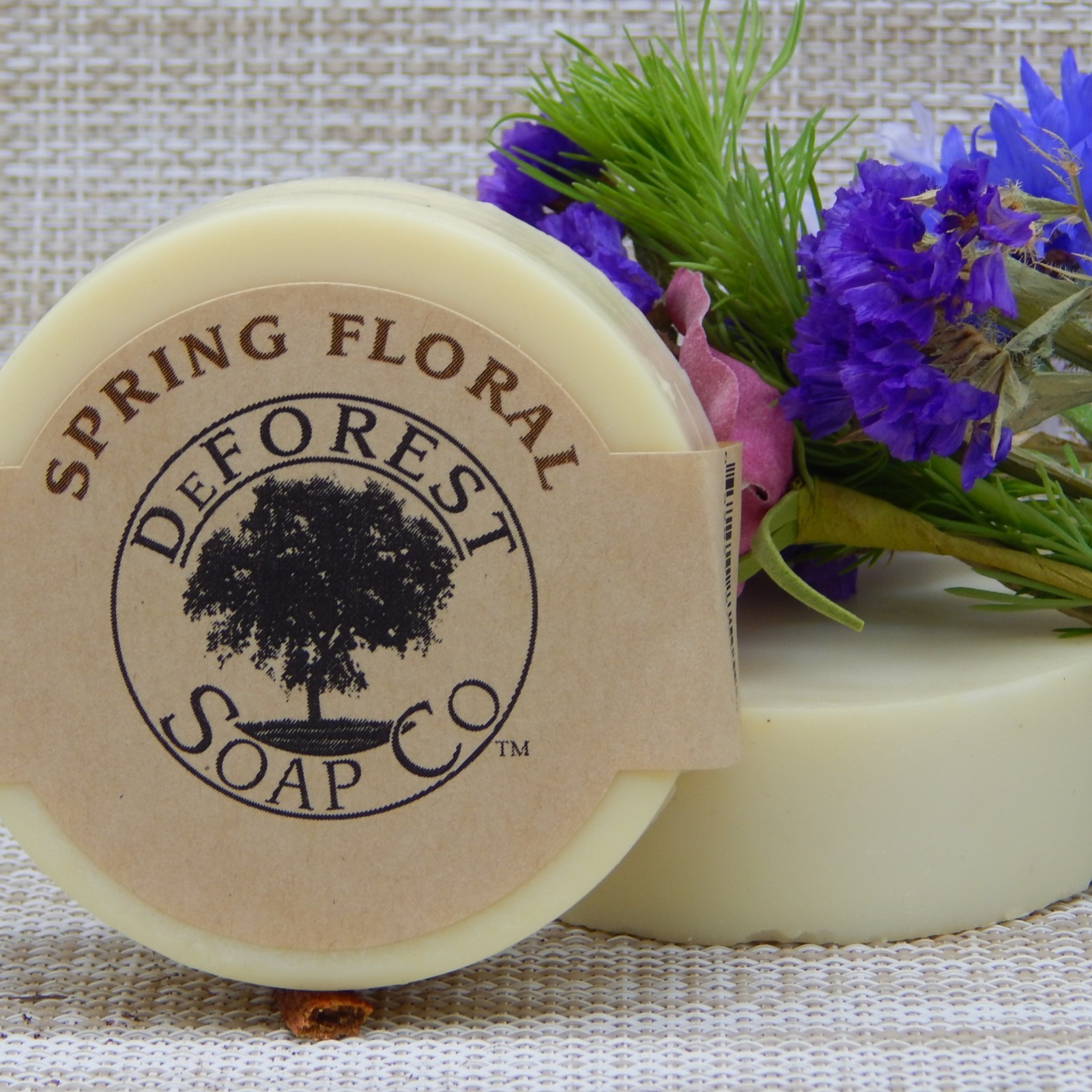 Spring Floral Scent-All Natural. Handcrafted, Body Bar 3.5 oz
