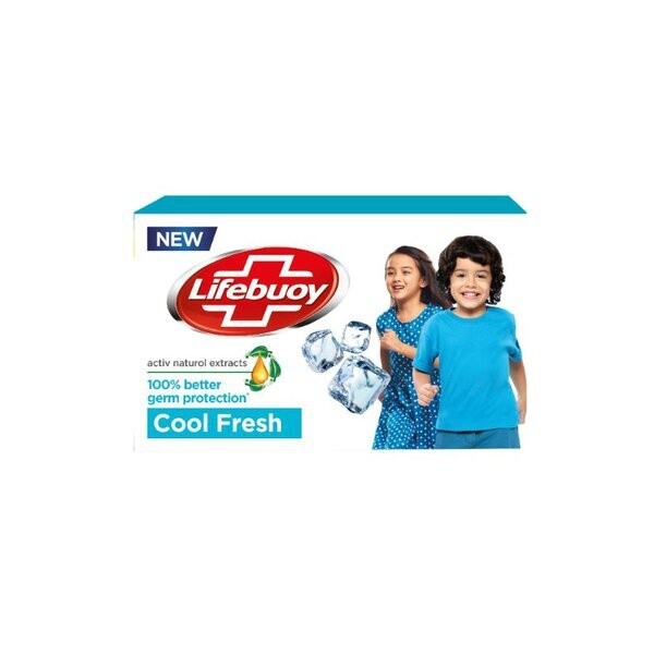 Lifebuoy Soap pack of 2 lemon fresh ,cool fresh 100g new germ care bathing free