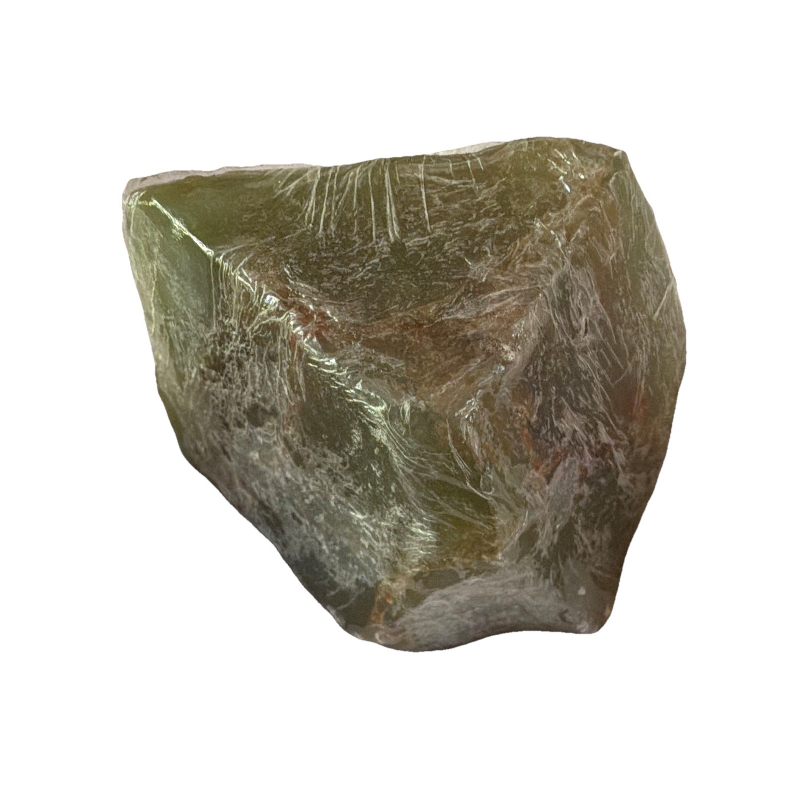 SoapRocks Jade Body Soap Bar Green Rock Shape Stone Pattern Over 5 oz