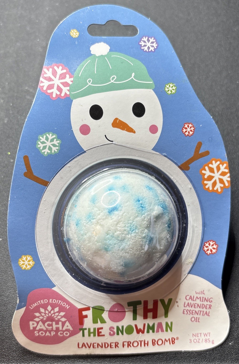 Pacha SOAP Frothy The Snowman Froth Bomb