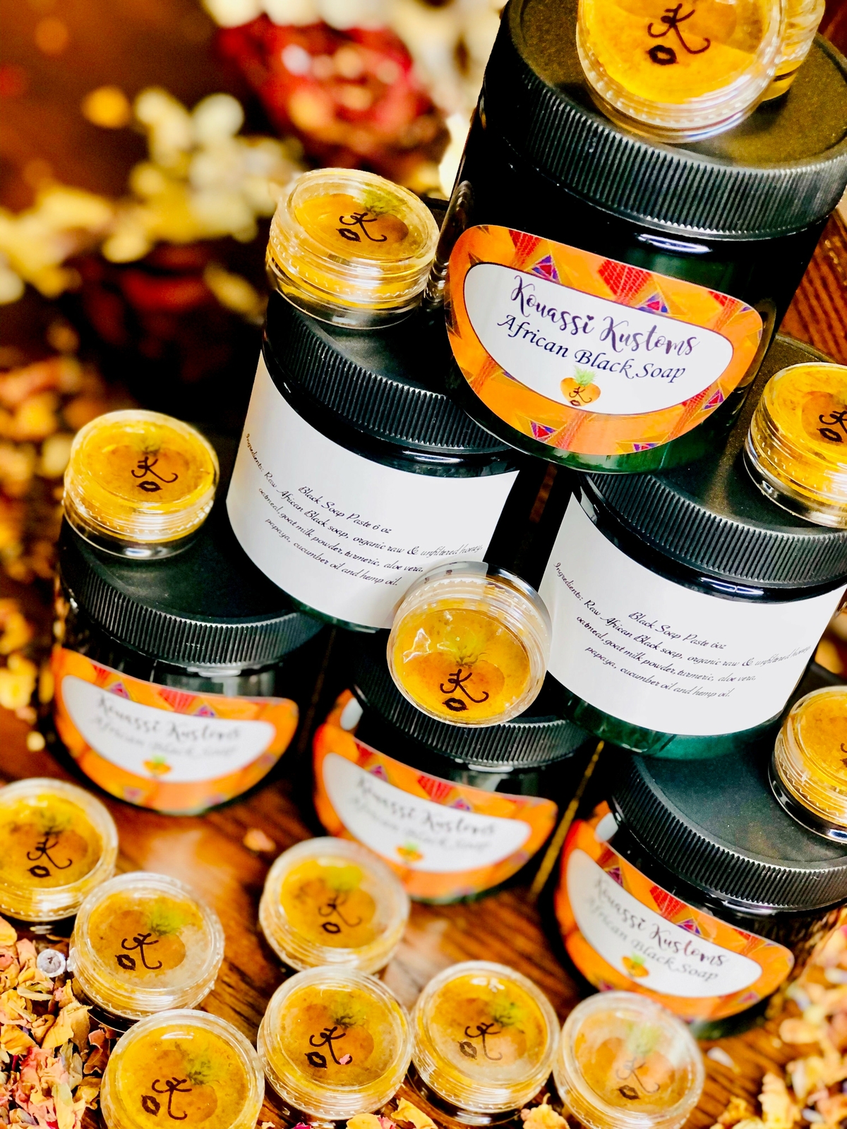 African Black Soap Paste