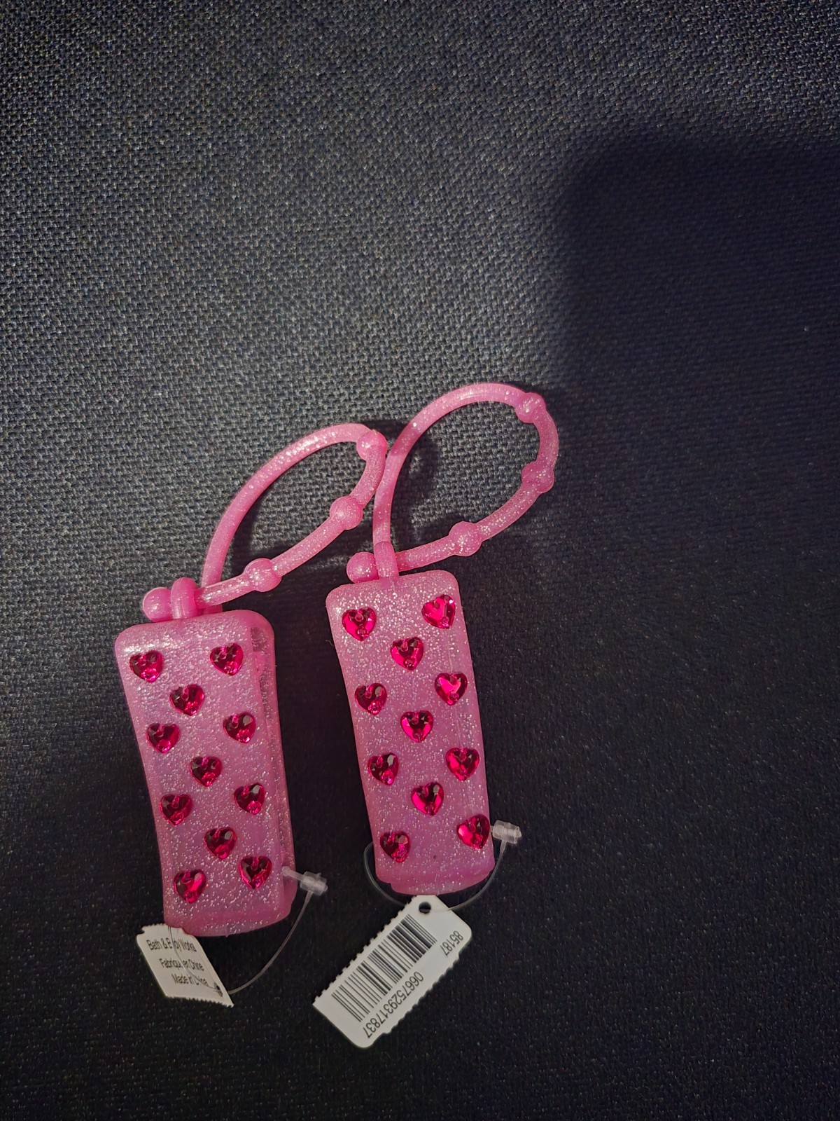 BATH AND BODY WORKS VALENTINE’S DAY HEARTS POCKETBAC HOLDER SQUARE X2