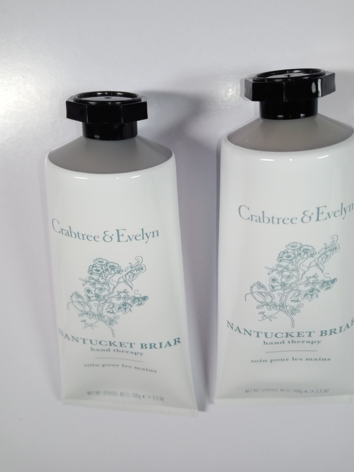 Crabtree & Evelyn Lot of 2 Nantucket Briar Hand Therapy 2x100g/3.5oz NIB