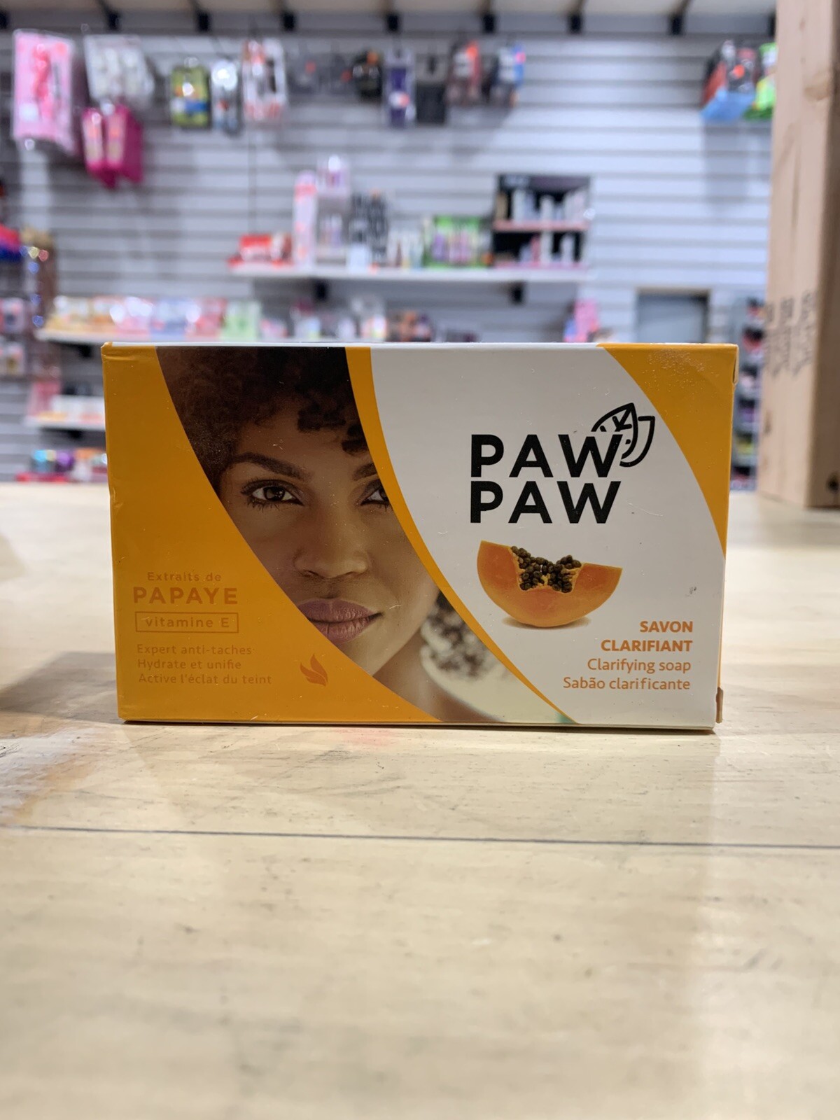 Paw Paw Clarifying Soap with Vitamin E & Papaya Extracts – 180g