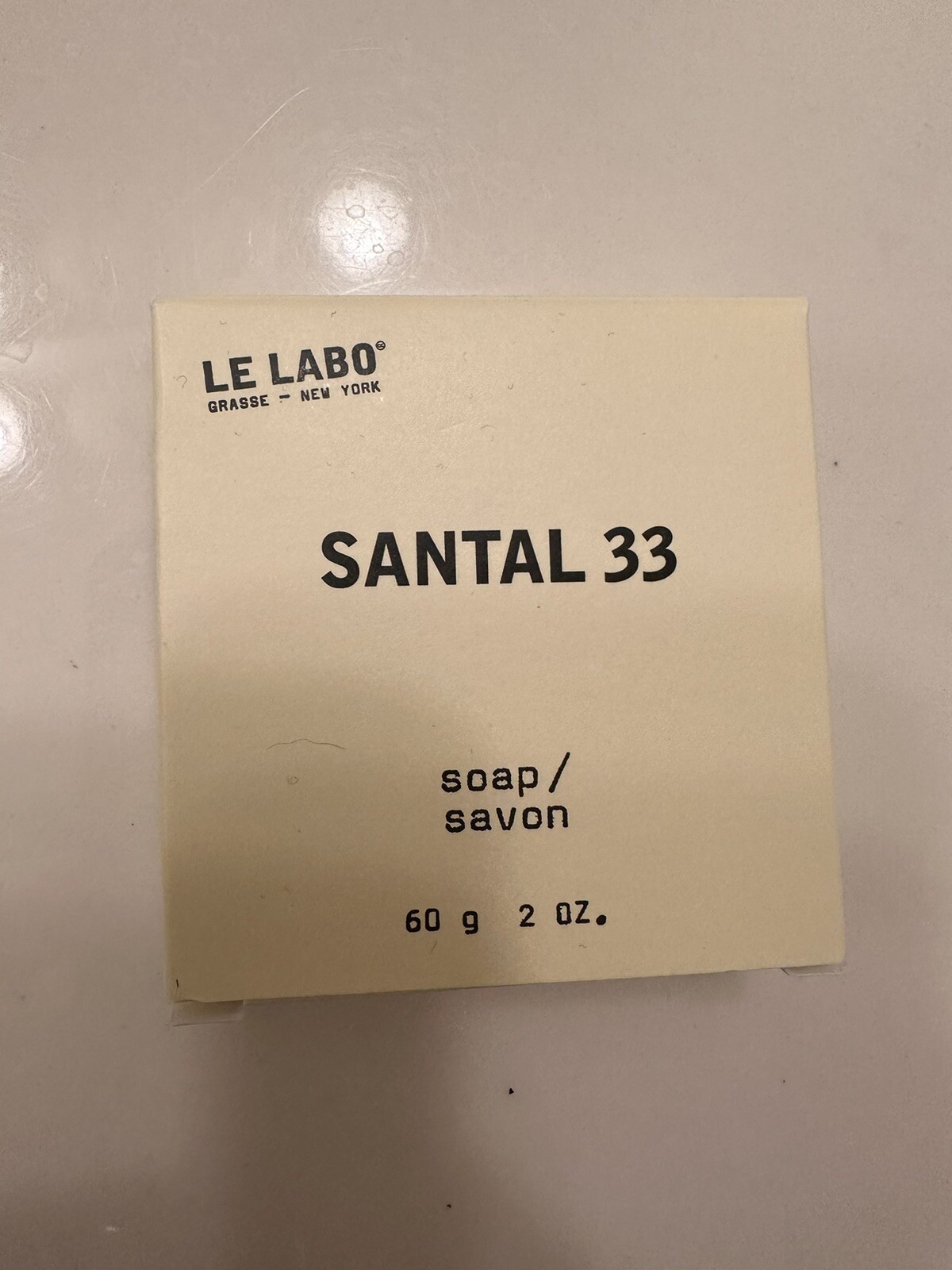 Le Labo Santal 33 Soap, 2oz each