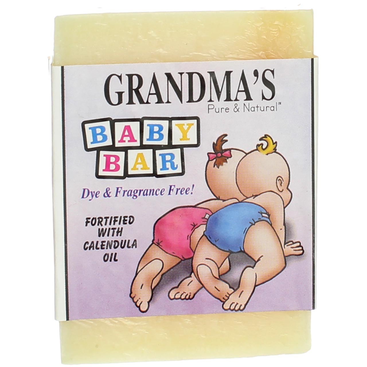 Grandma’s Pure & Natural Baby Bar Baby Bath Soap, 4 oz