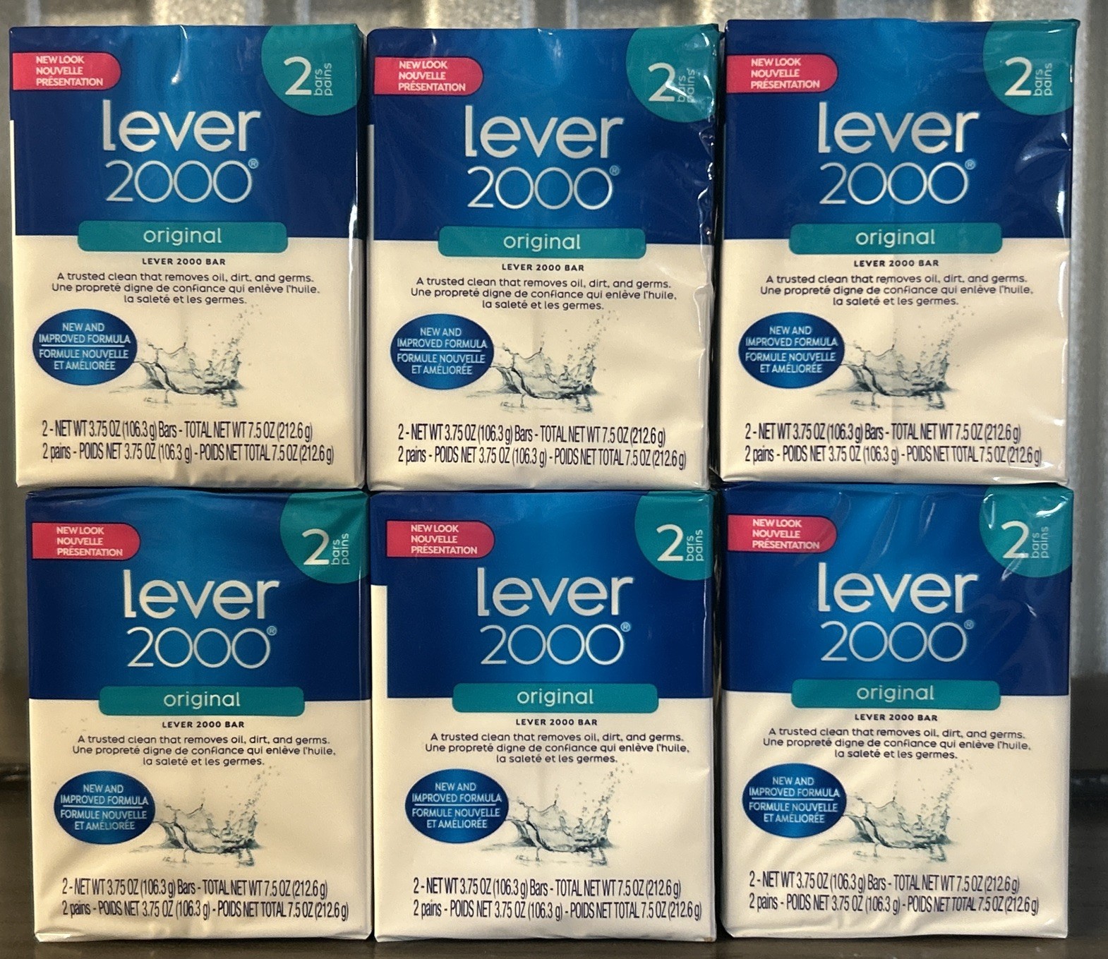 Lever 2000 Original Bar Soap 12 Bars 3.75oz Each Bar
