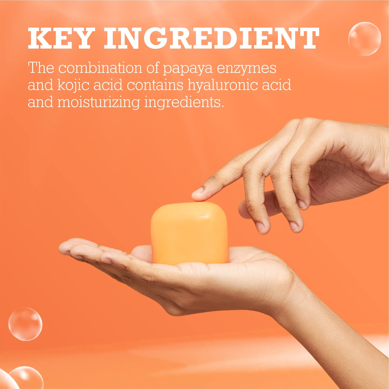 Koji White Kojic Acid & Papaya Skin Brightening Soap (2.82 oz / 2 Bars) – with