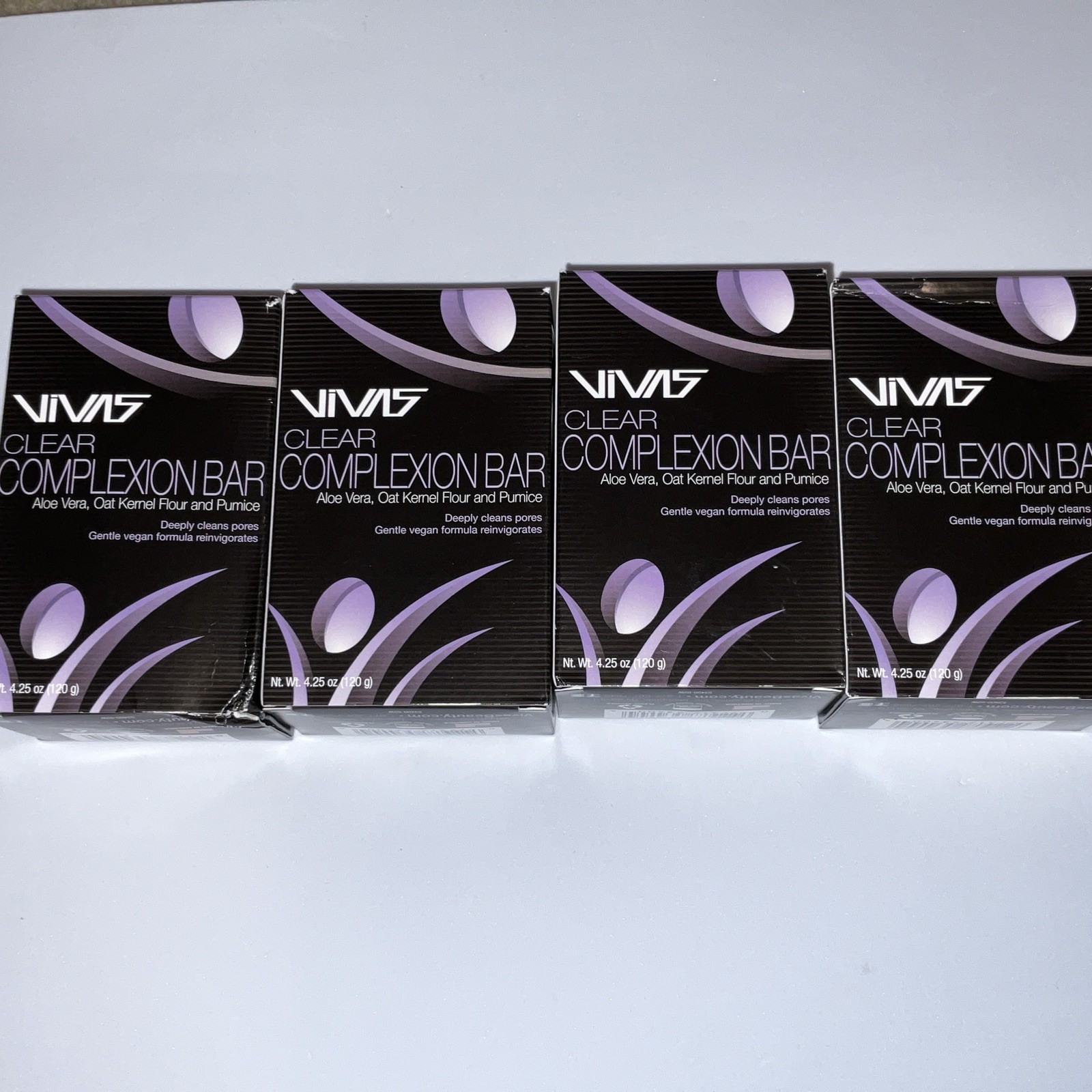 VIVAS Cleaning Bars Face Body Exfoliate New Getting 4 Bars
