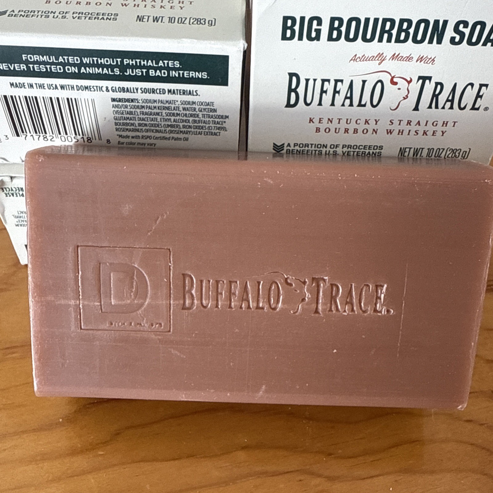 Duke Cannon Buffalo Trace Kentucky Bourbon Soap, 10 Oz. **LOT OF 4**Made In USA!