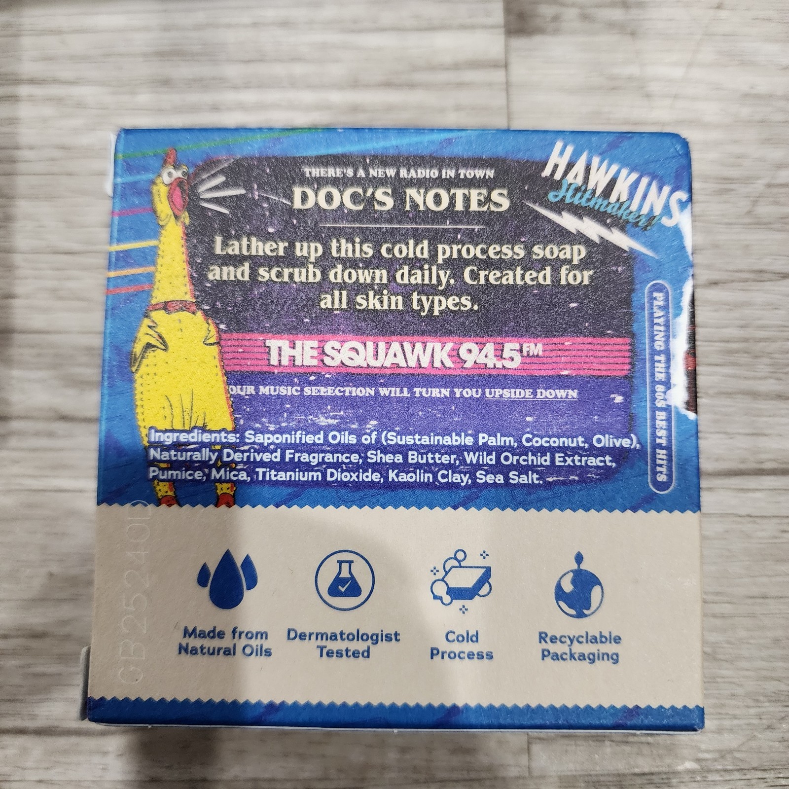4pk Assorted – Dr. Squatch STRANGER THINGS Limited Edition Bar Soaps