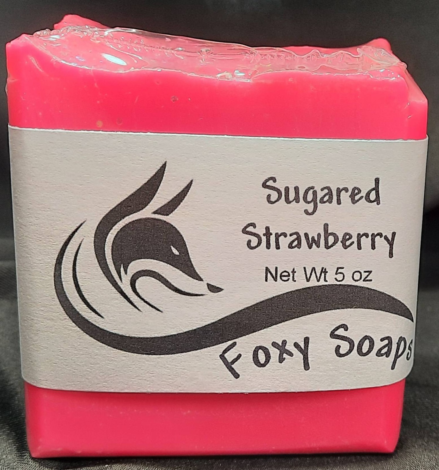 Sugared Strawberry-Grass-fed Tallow-Homemade Artisan Soap