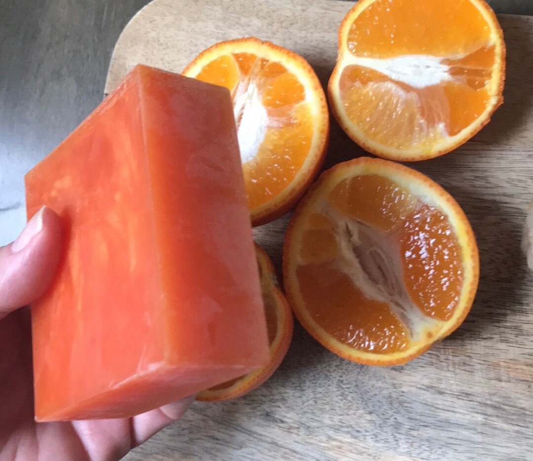 ORANGE GROVE glycerin vegan beauty soap (4.5 oz )