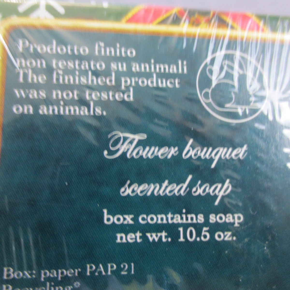 La Saponeria Firenze Merry Christmas Soap 10.5 oz Tuscany Italy Gift Box NIB