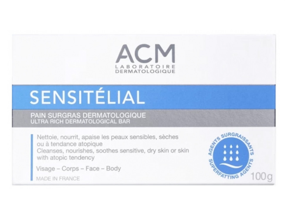 Laboratoire ACM Sensitelial ultra rich dermatological bar 100 gr