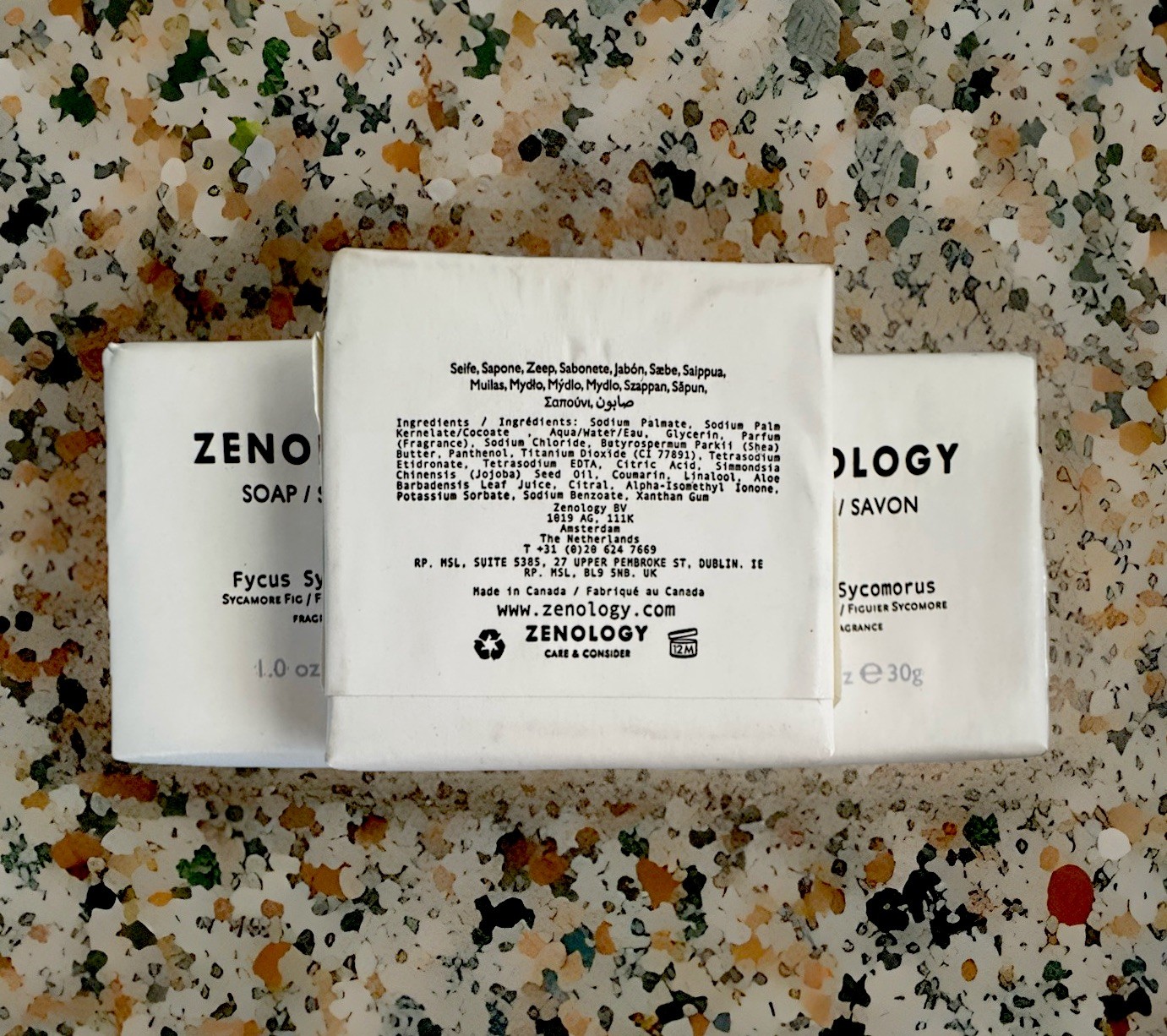 Zenology Fycus Sycomorus Sycamore Fig Body Bar Soap 1oz – Set of Five (5)