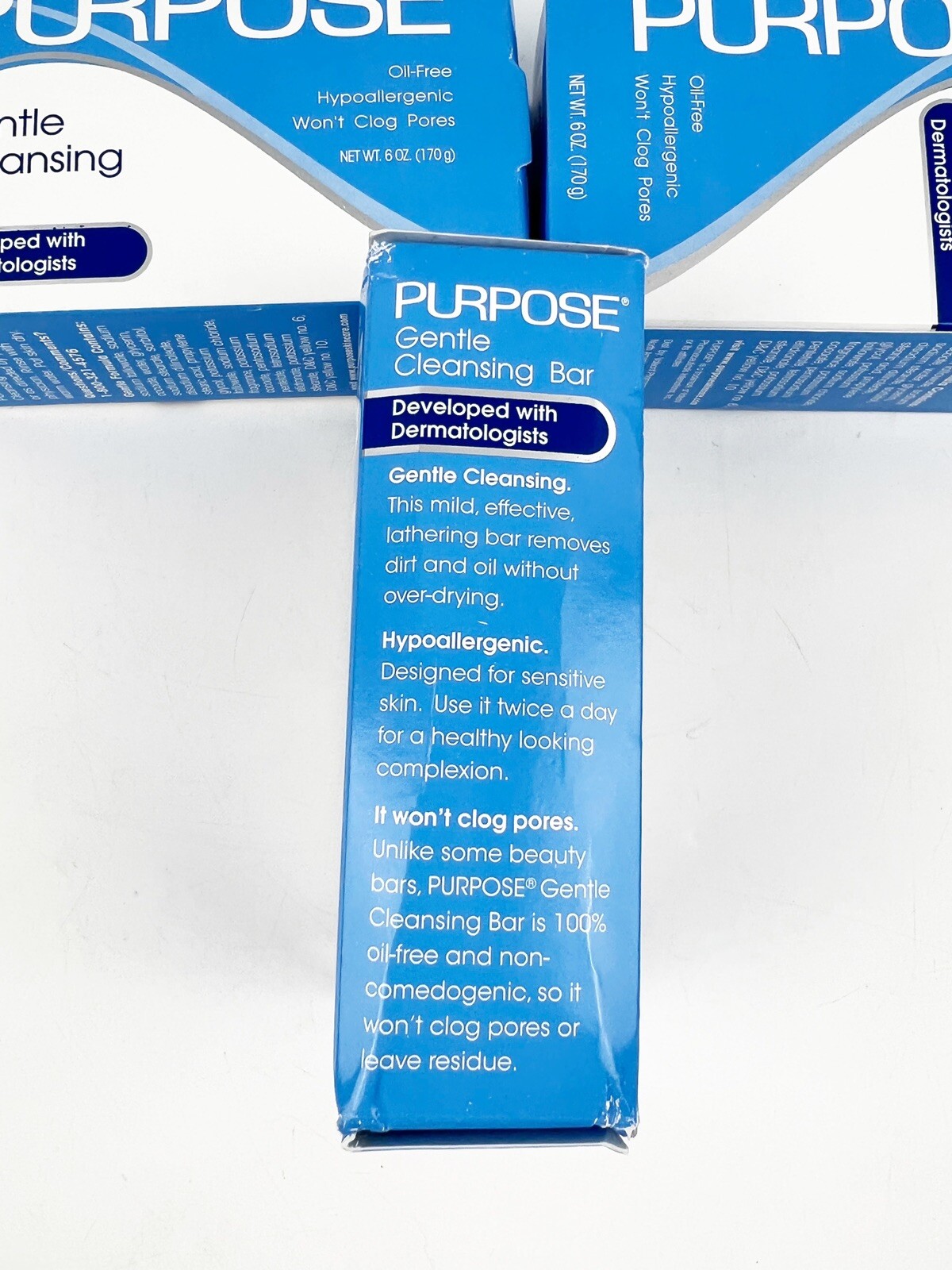 THREE Purpose Gentle Cleansing Bar 6 oz Soap