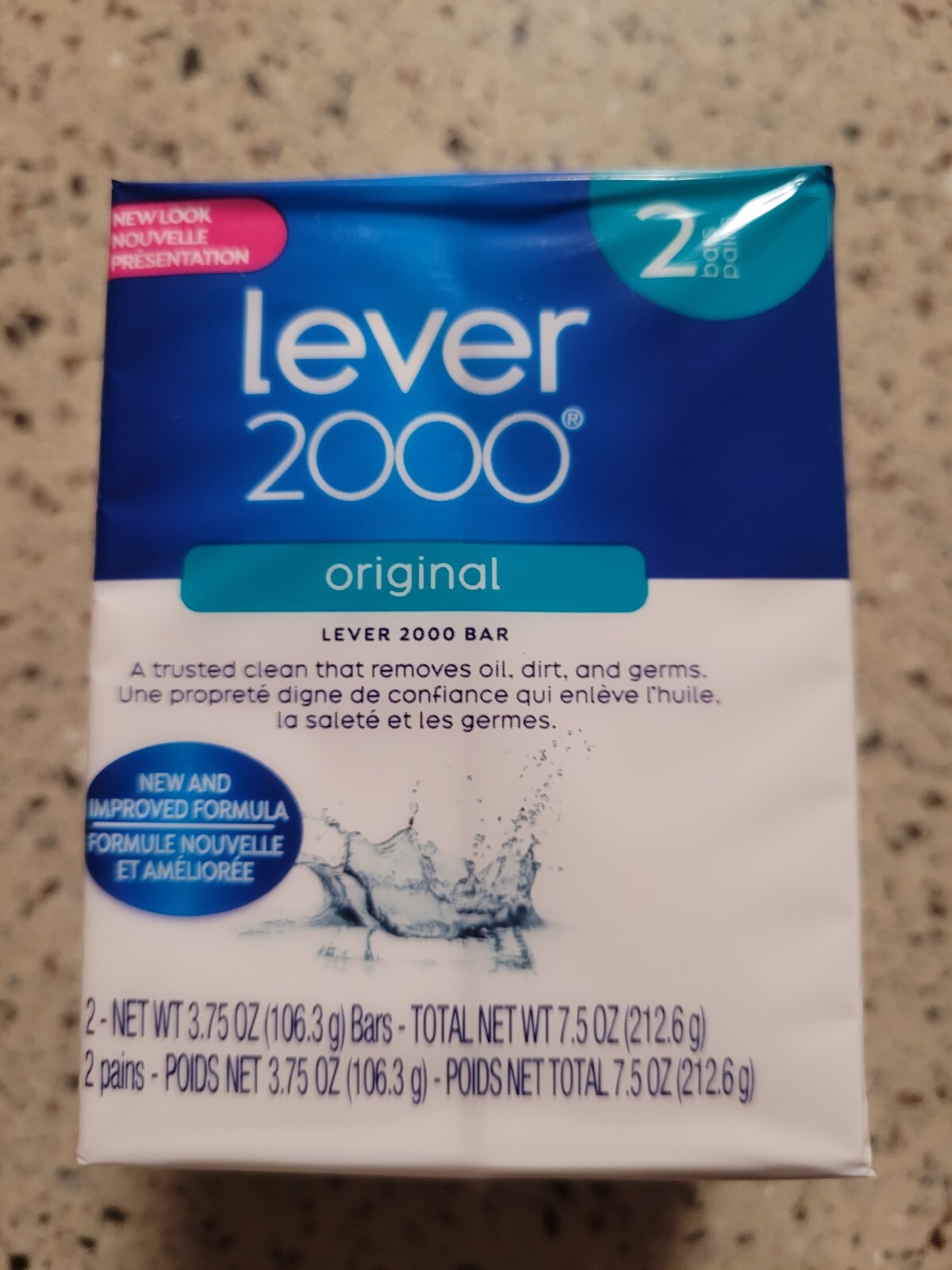 18 Bars Total (9 2-Packs) Lever 2000 Original Bar Soap 3.75 oz Each Bar USA Made