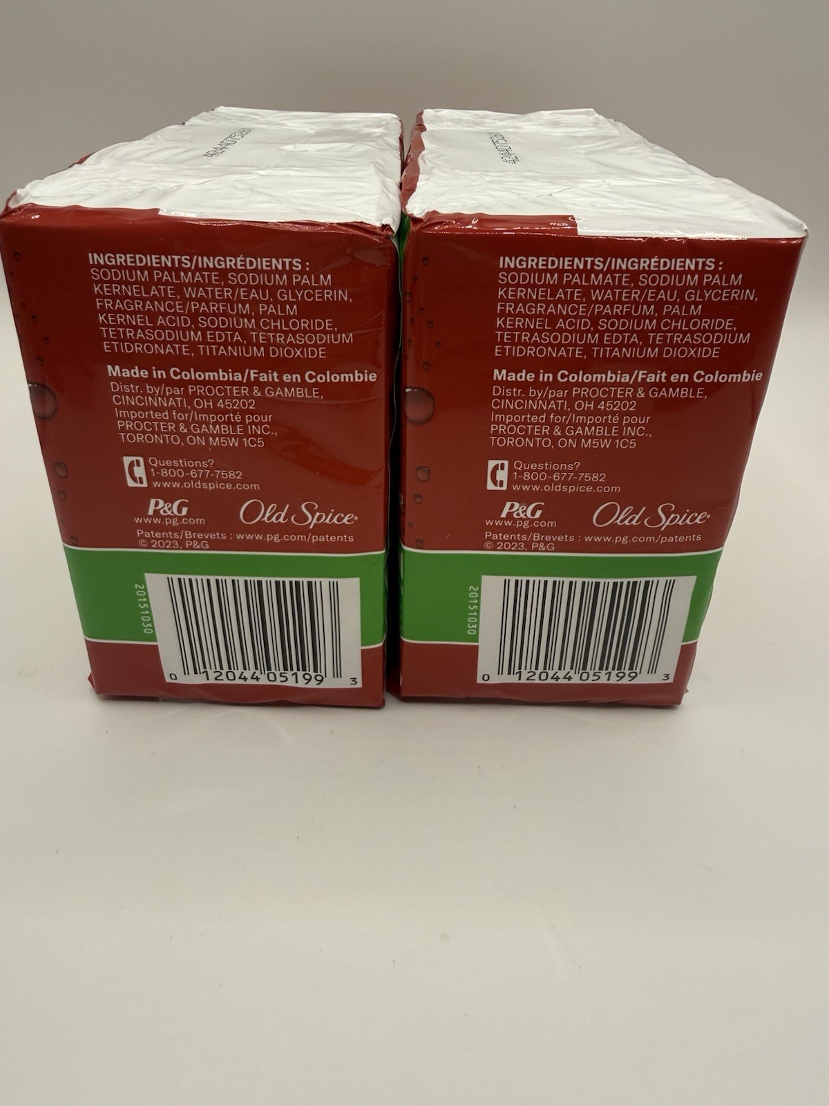 Old Spice Extra Clean Deodorizing Bar Soap 8 Bars Total (Two 4-Packs) 12.6 oz Ea