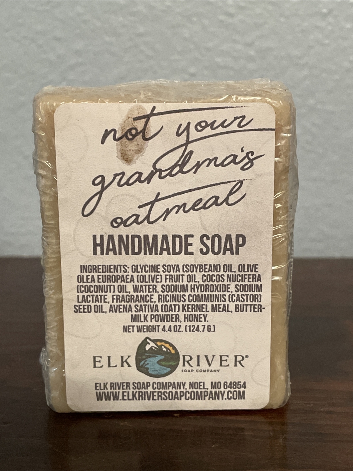not your grandma‘s oatmeal handmade soap from elk River soap company