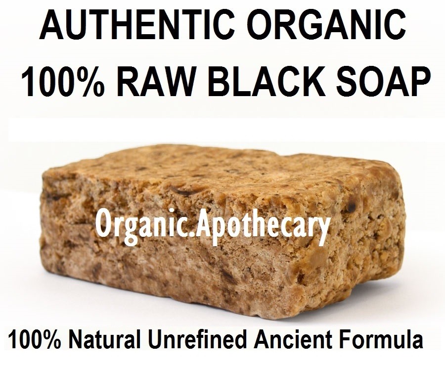 5 lbs Natural Raw African Black Soap, Organic, Unrefined from Ghana West Africa