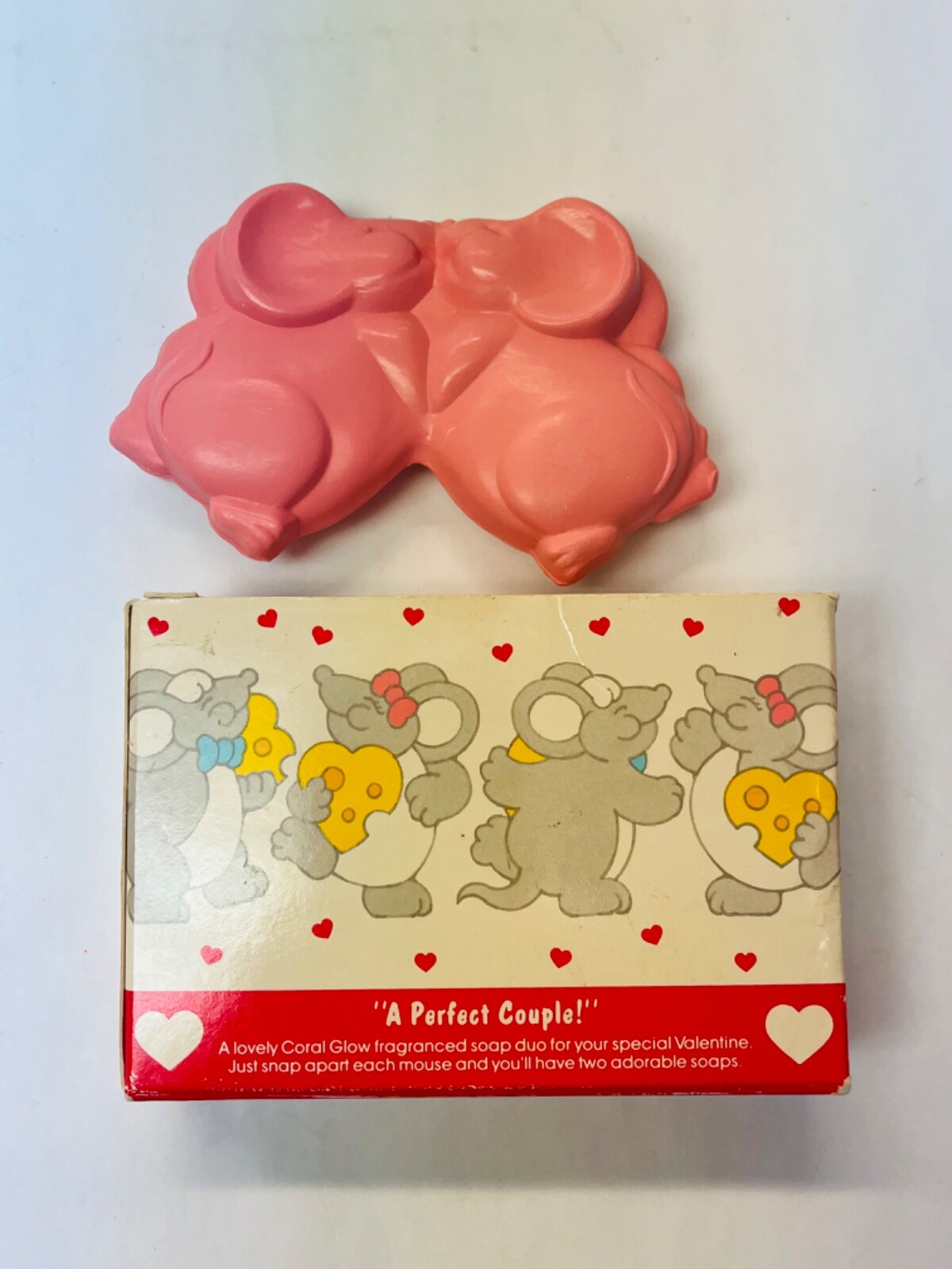Avon Say Cheese Snap Apart Soap “A Perfect Couple” Valentine’s Present BIN 18