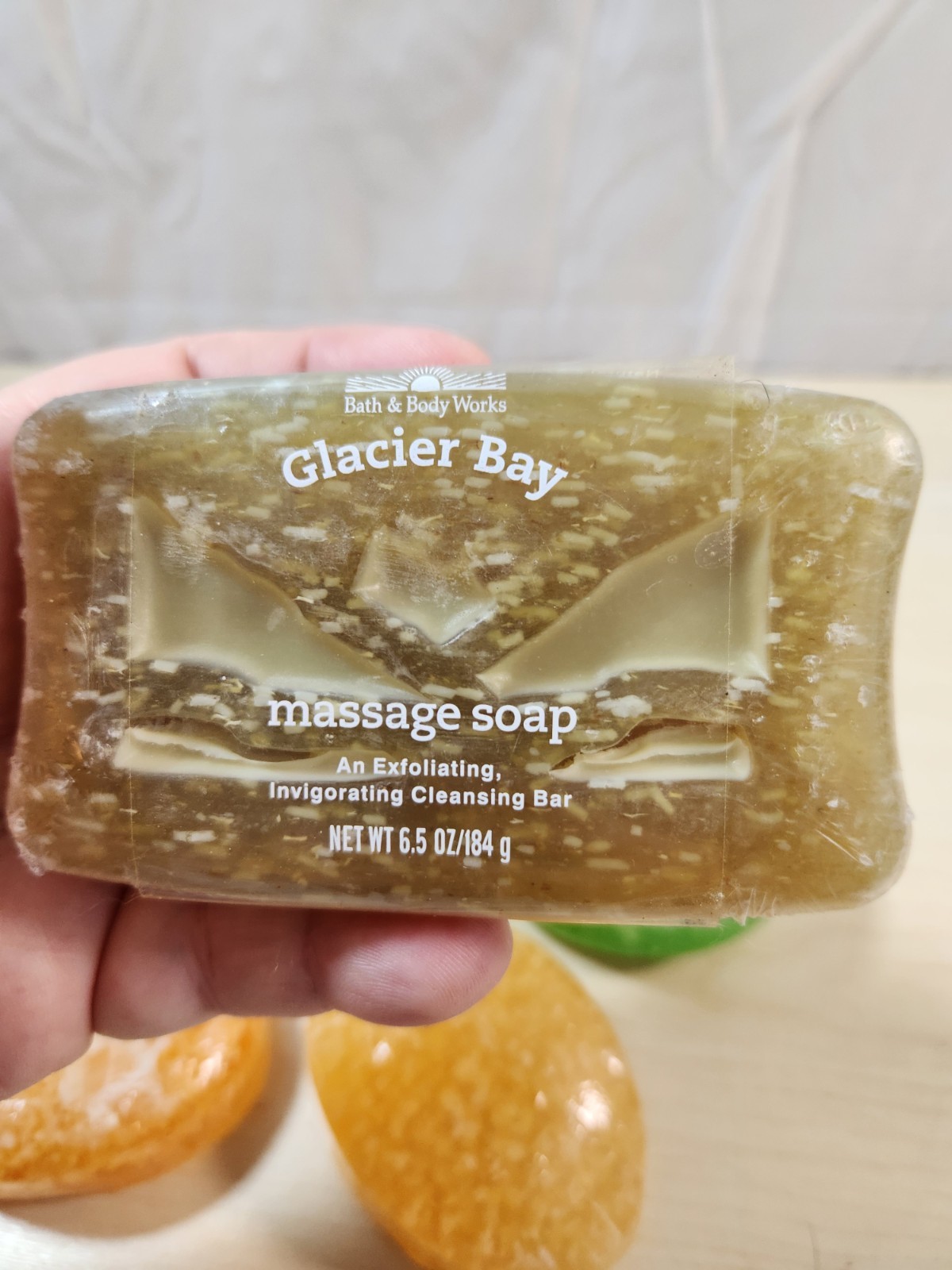 Vintage Bath & Body Works Glycerin Soap Massage Glacier Bay 6pcs Various Scents