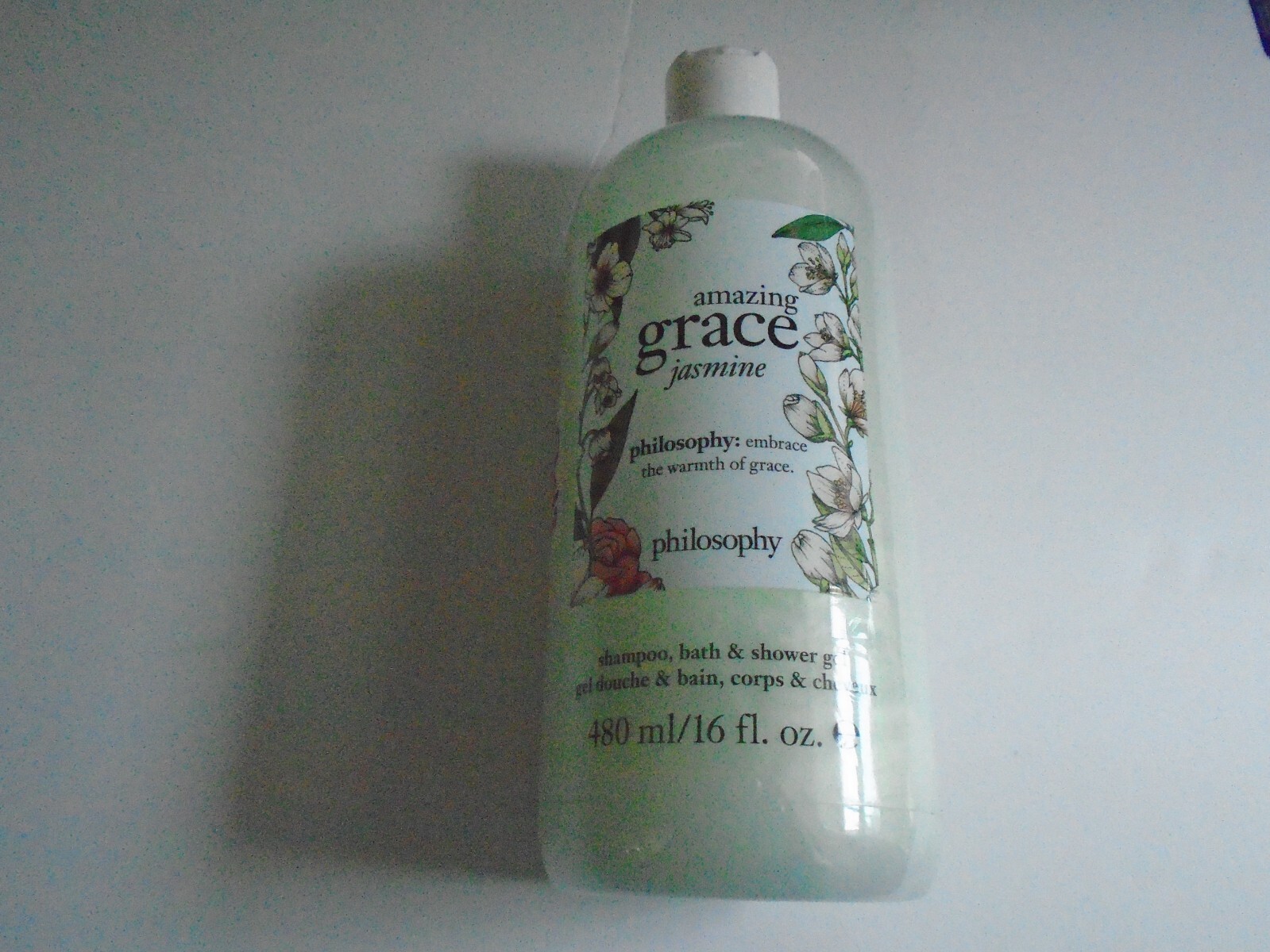 Sealed Philosophy Amazing Grace Jasmine Shampoo, Bath & Shower Gel 480ml 16oz ea