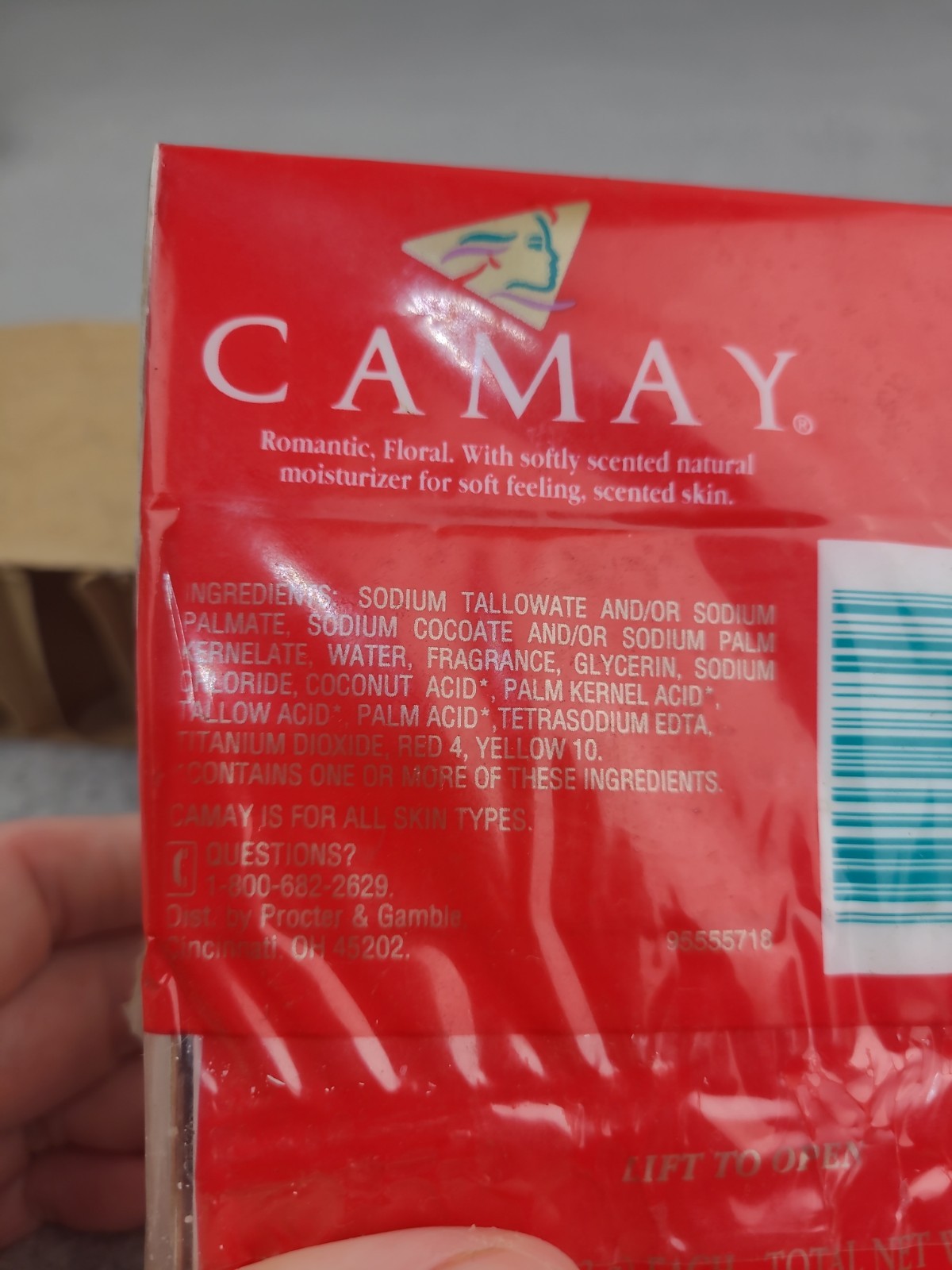 Camay Classic Pink Soap Soft Scented Moisture Beauty Bar 3-Pack Bath Bar 4.0 oz