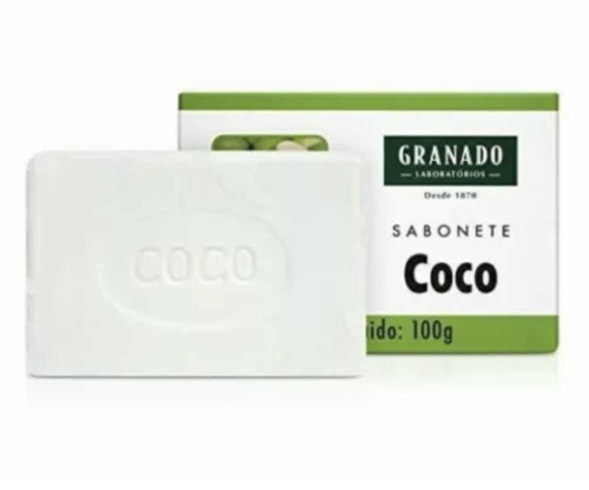 Soap Coco Very Nice For Skin/ Sabonete Granada De Coco Brasileiro.
