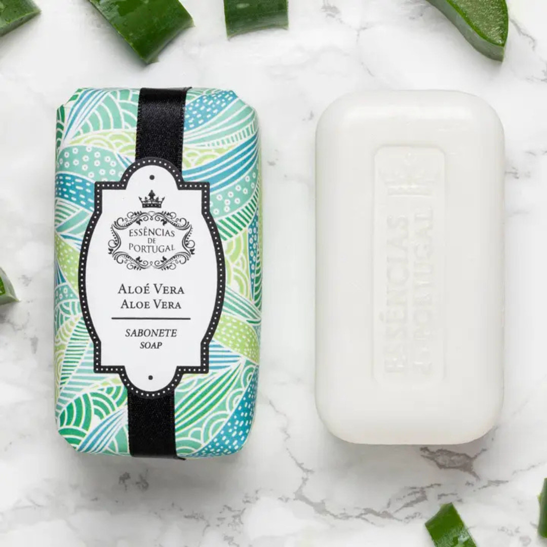 Essencias De Portugal, Aloe Vera Hydrating Care Set, Soap & Hand Cream Duo
