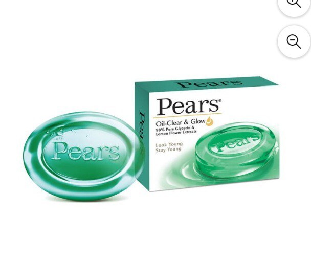 🆕️ PEARS (3.53 Oz.) Bar ●GLYCERIN & LEMON FLOWER EXTRACT● Oil-Clear Glow Bar🫧.