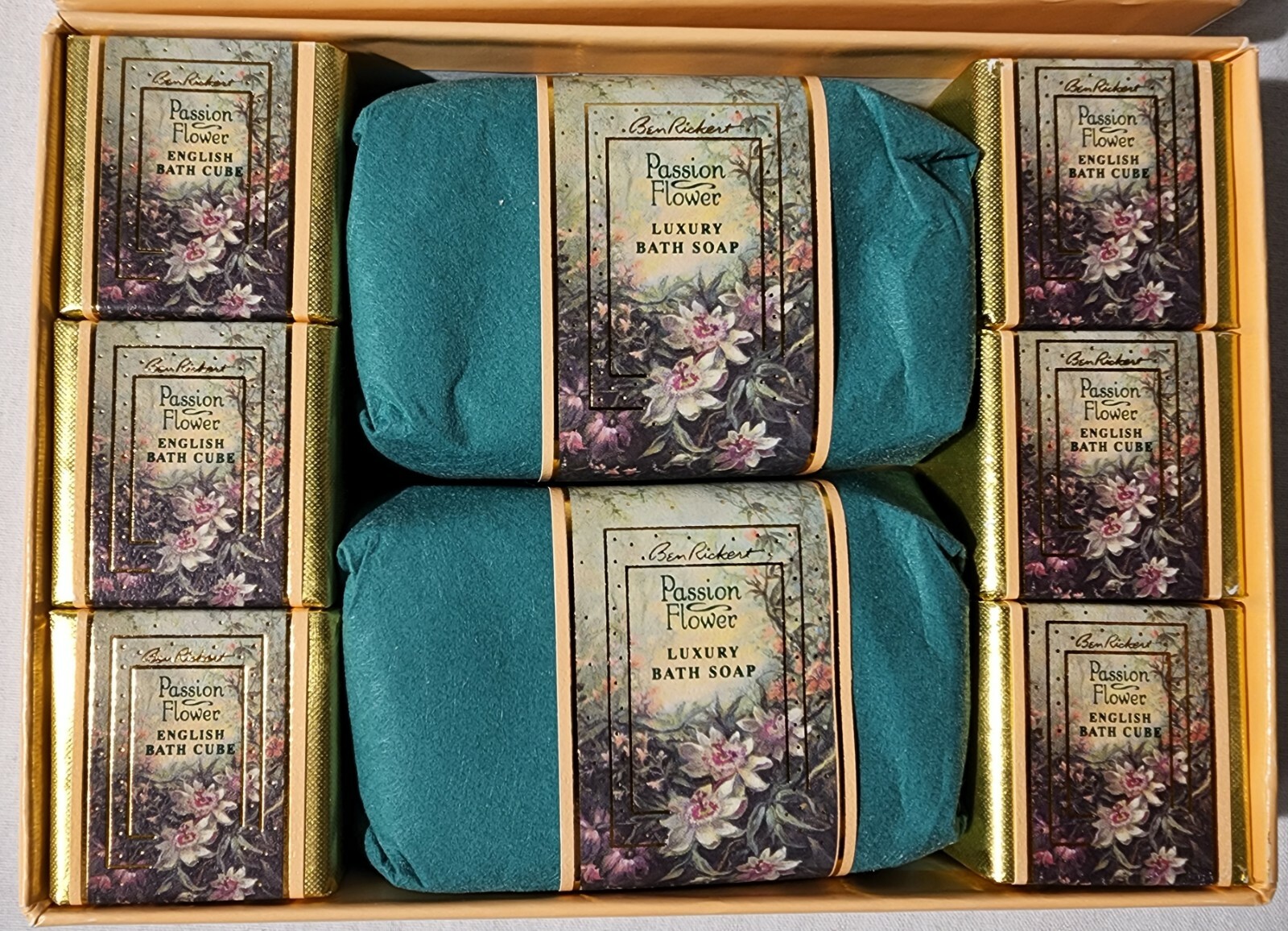 Ben Rickert Private Pleasures Bath Collection- Soap – Passion Flower- Bath Cubes