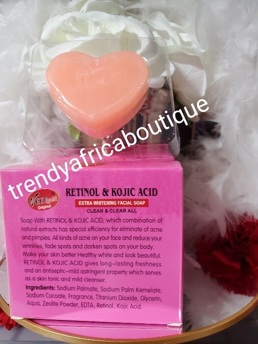 X 1 Veetgold Retinol & Kojic Facial Soap. Extra Whitening Facial Soap. 100g X 1