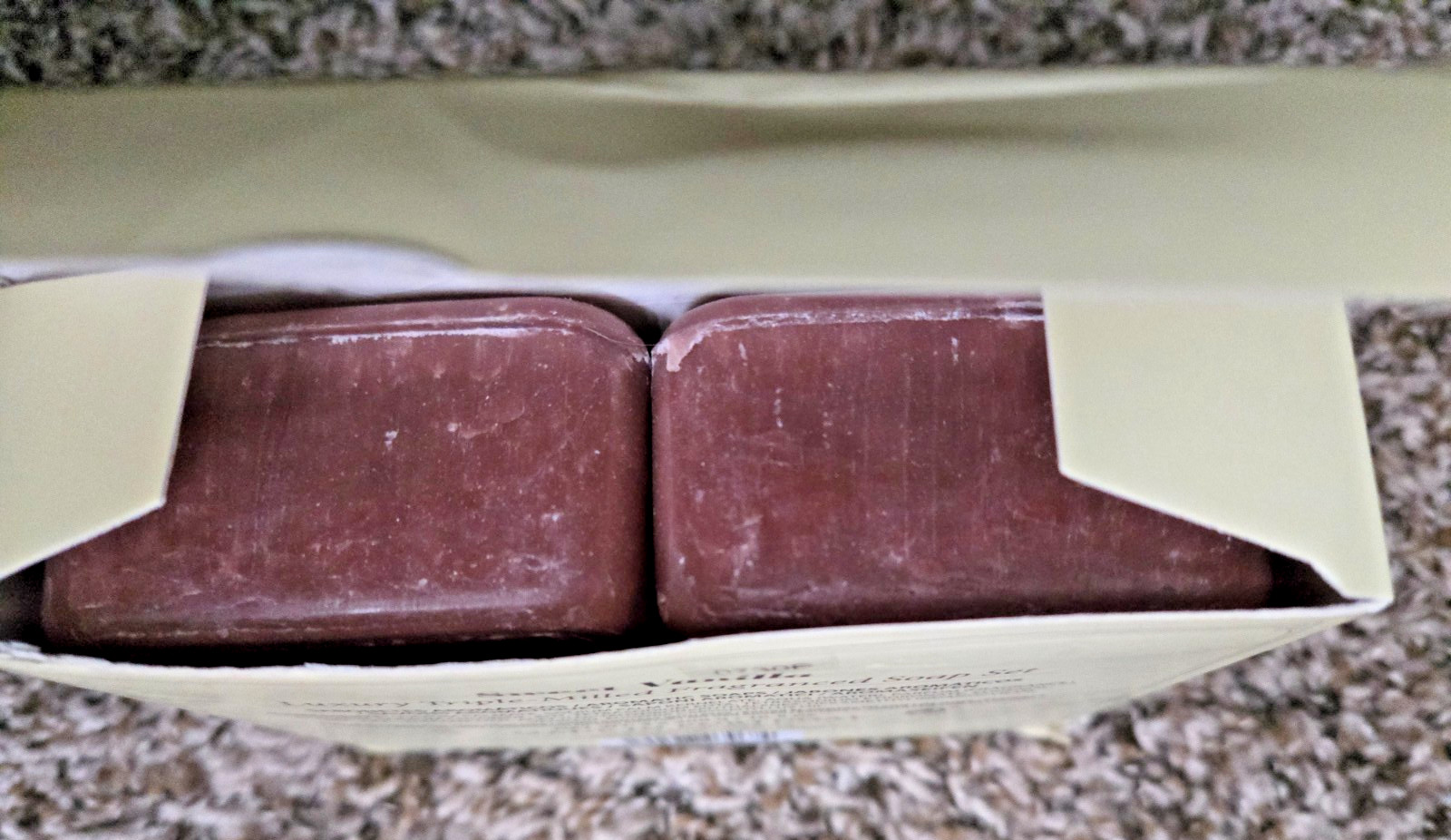 Castelbel Sweet Vanilla 2‑Bar Soap Gift Set Triple‑Milled Portugal (2 x 300g)