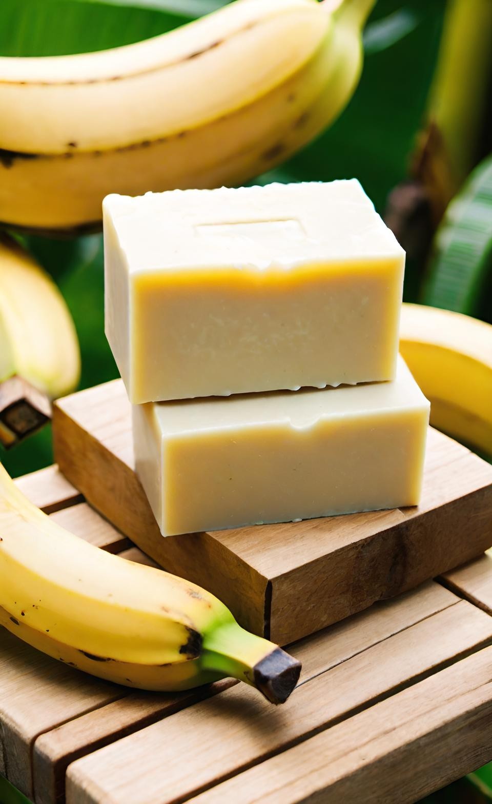 Banana Handmade Organic Soap Bar Natural Oil Wonderful Scent Premium Body
