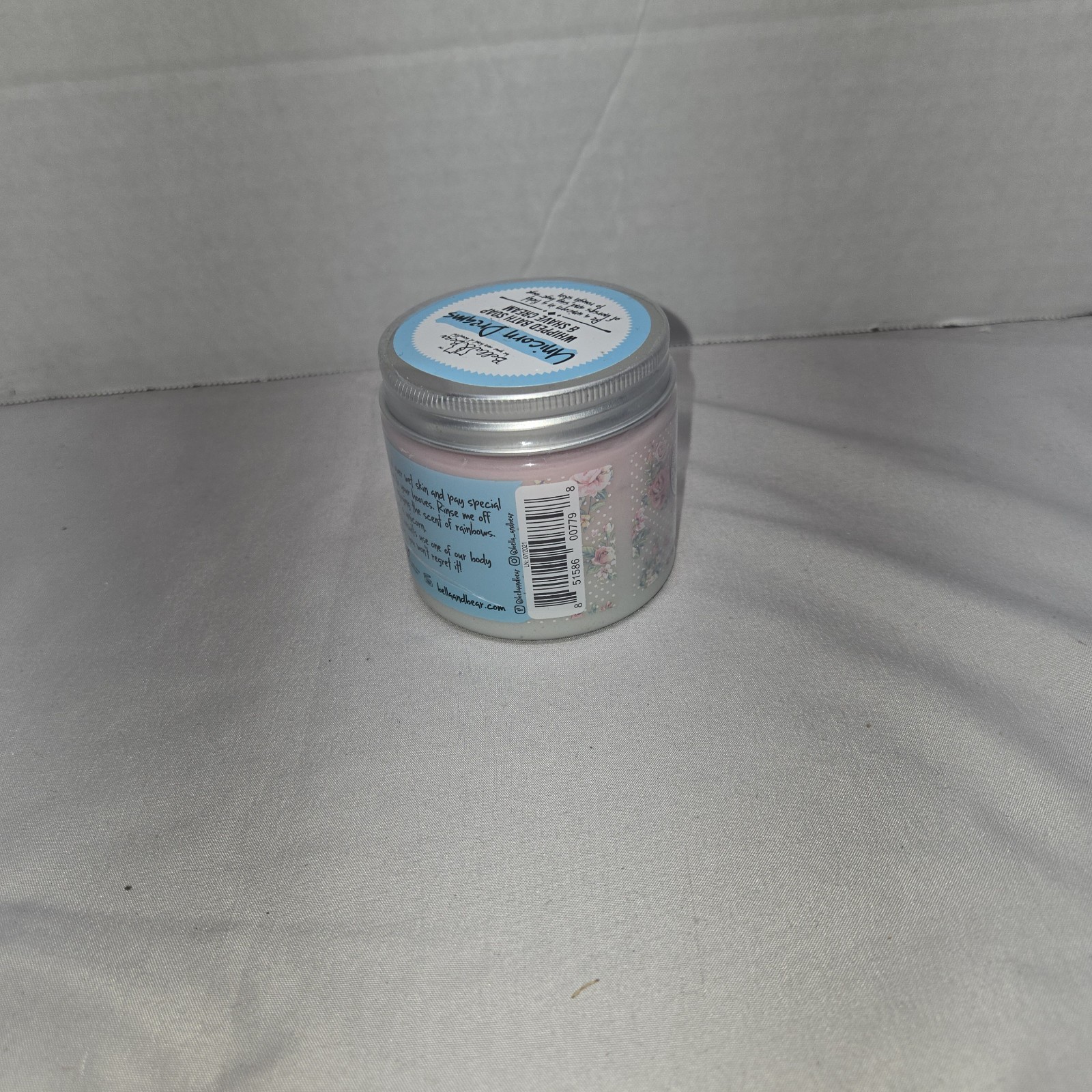Bella Bears Unicorn Dreams Whipped Bath Soap For Cleansing & Softening, 3.2 Oz