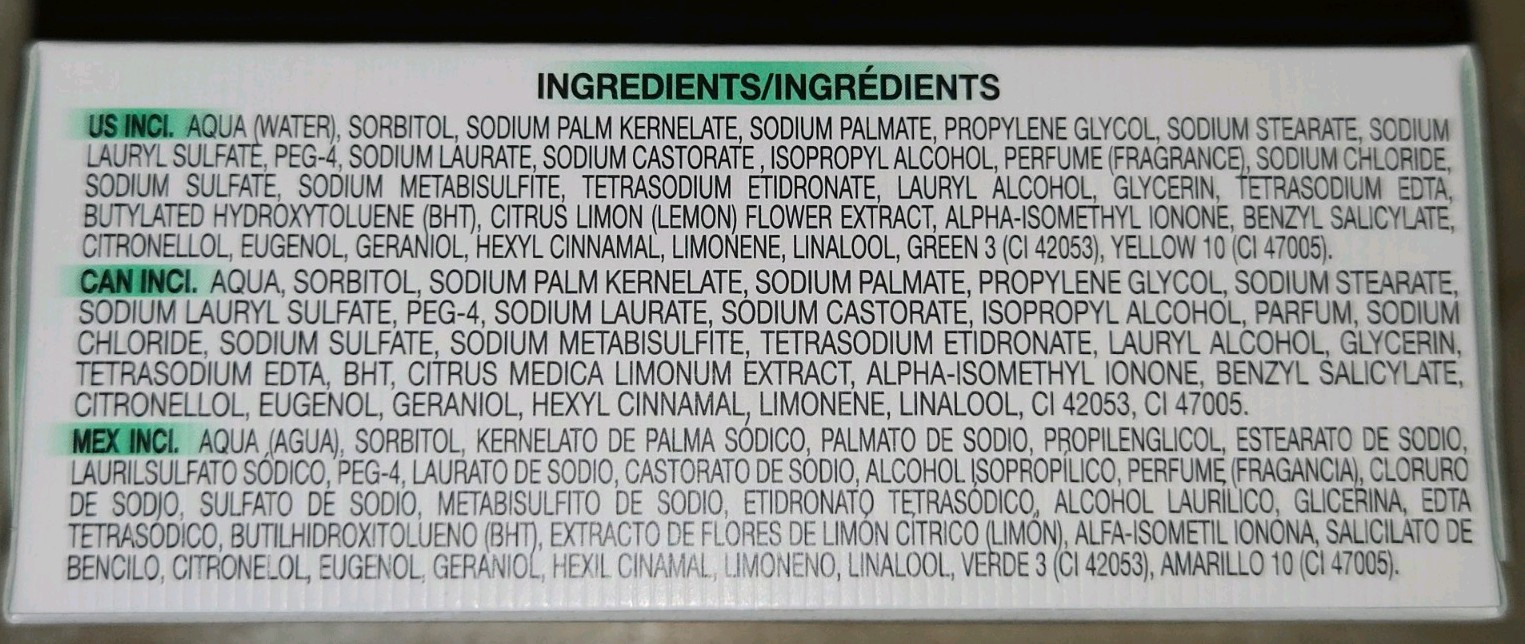 (3) Pears Green Soap Bar 100g Each