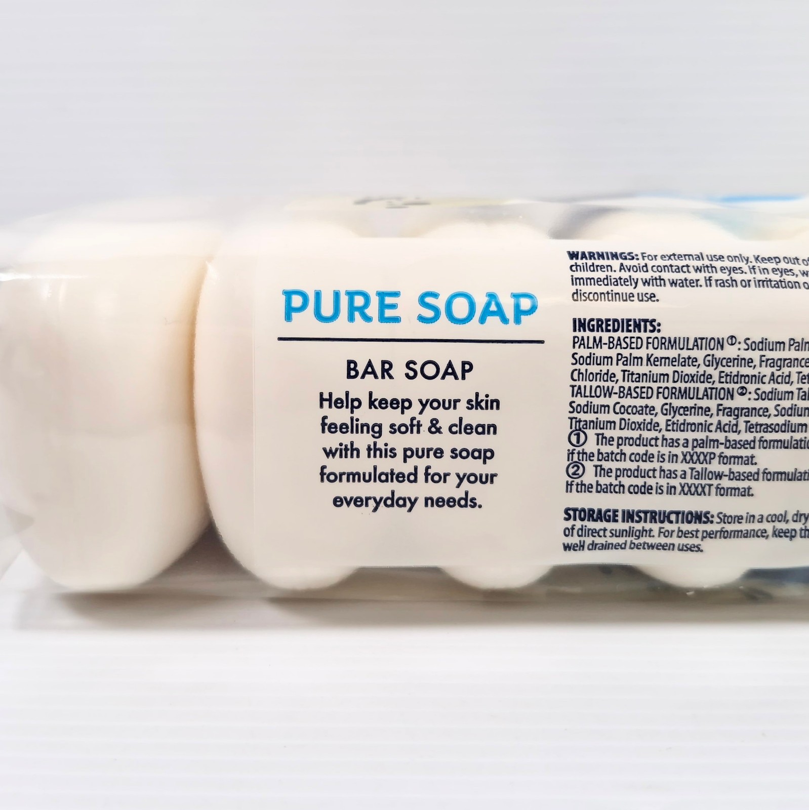 16 Plain Pure Soap Bars 1.6kg Australian Made Mild Fragrance Balnea Brand