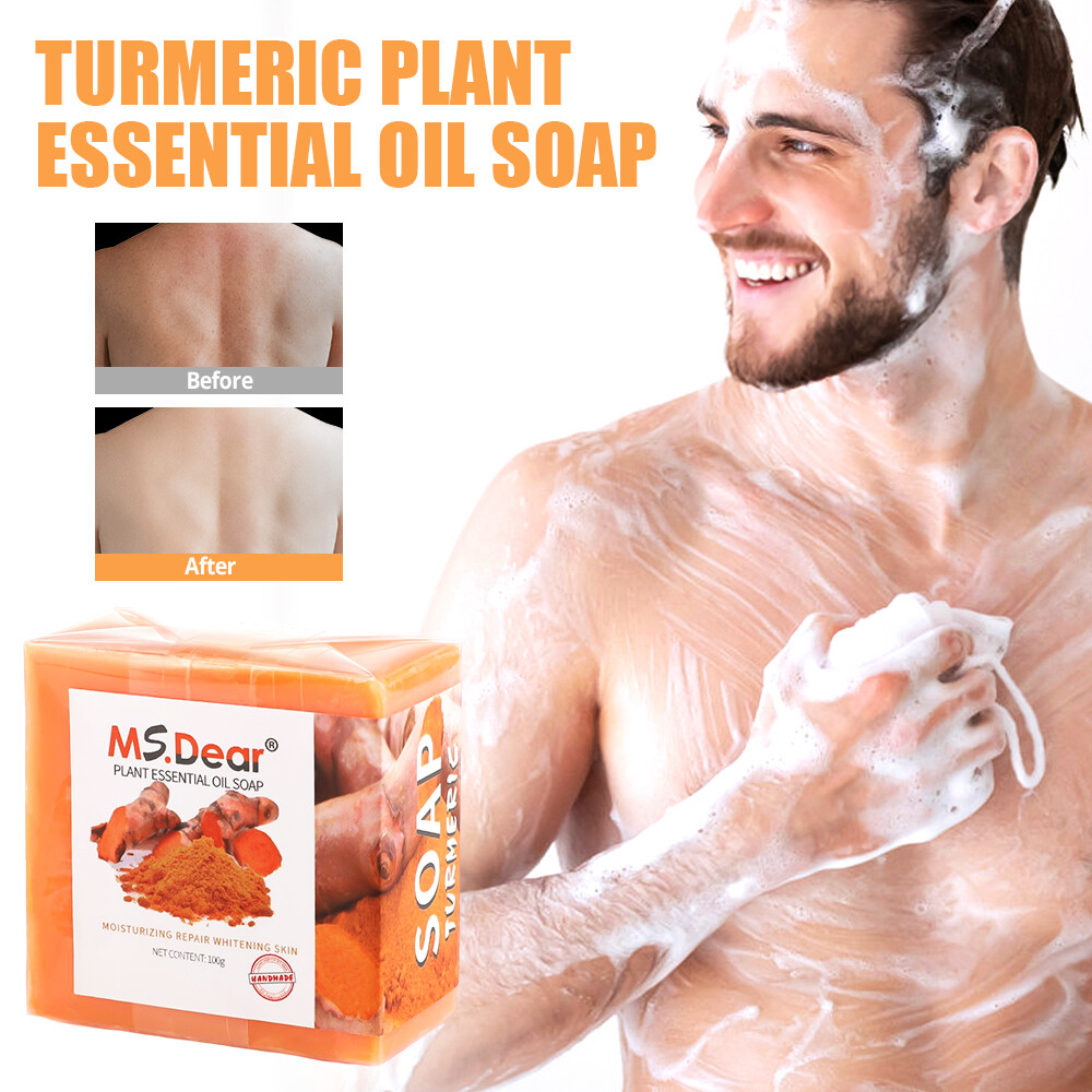 3/1x Tumeric Soap Skin Whitening Dark Spots lightening Acne Brightening Turmeric