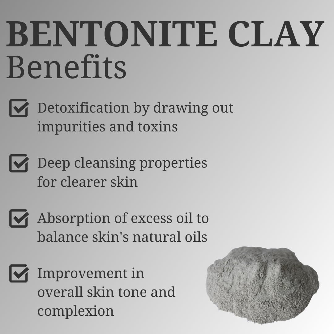 Bentonite Clay Detoxifying Soap, Soap Bar, Body Soap Bars Moisturizing, Bentoni