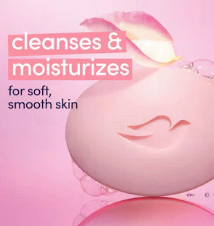 Dove Pink Rosa Soap Bar Moisturizing Cream Beauty Bar 3.75oz x 12 Pack Free S/H