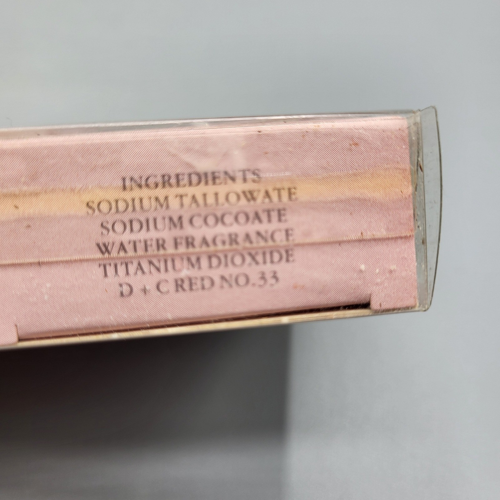 Vtg NOS Kmart Spring Flowers Primrose Soap Bath Cube Set Made in England Pink