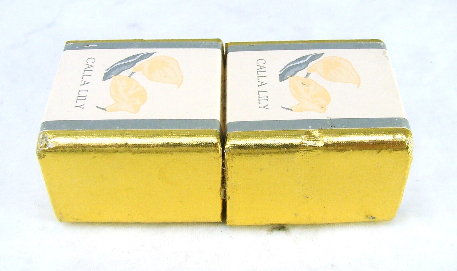 Ben Rickert Total of 4 Bath Cubes Calla Lily 1.5 oz@ NEW Wrapped imperfect
