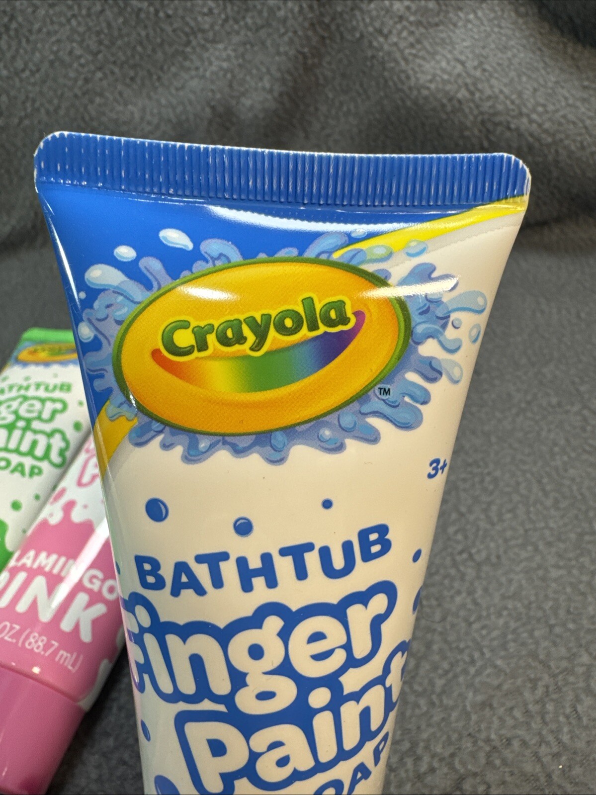 Crayola Bathtub Finger Paint Soap Green Blue Pink Non Toxic Paint Kids Lot Of 11