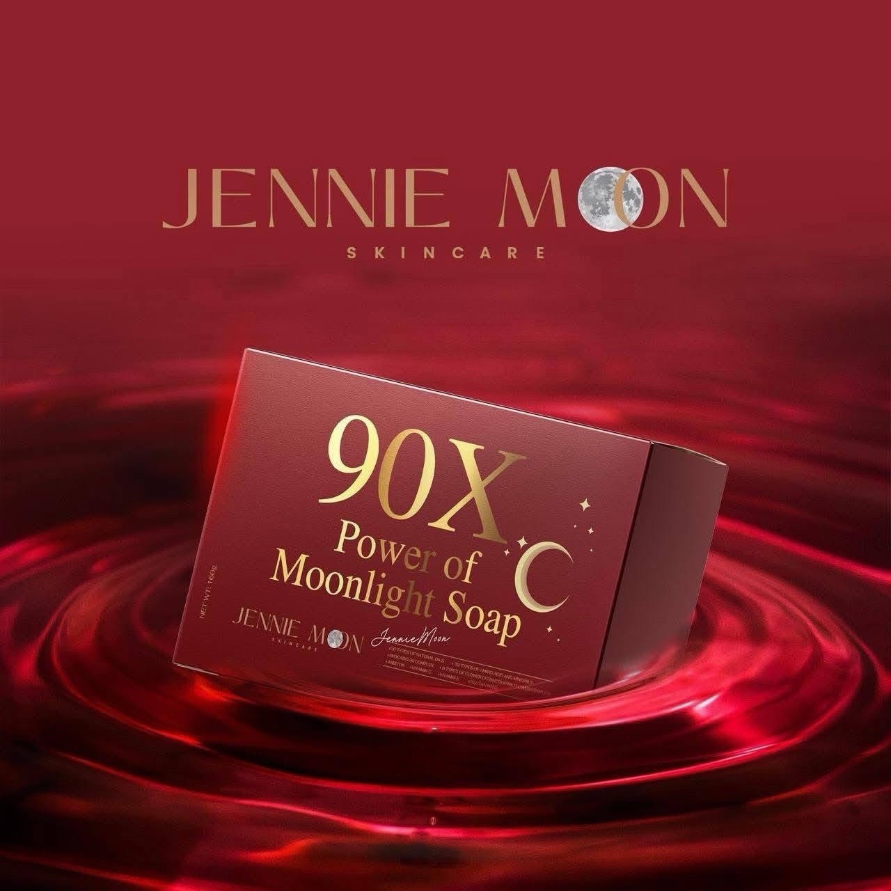 Jennie Moon Power of Moonlight Soap Bar Moisturizing All Natural Face Body