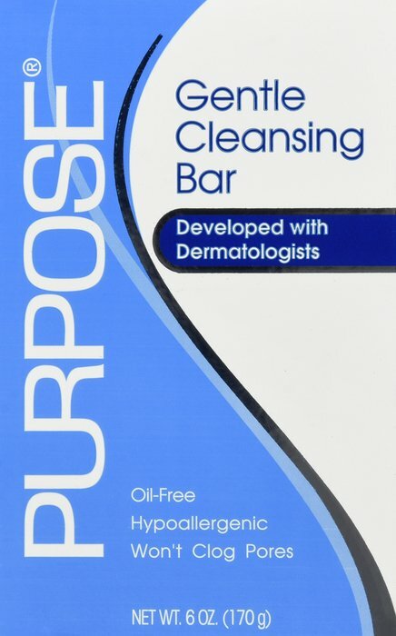 Purpose Gentle Cleansing Face Bar Soap Hypoallergenic Sensitive Skin 6 oz 9PK