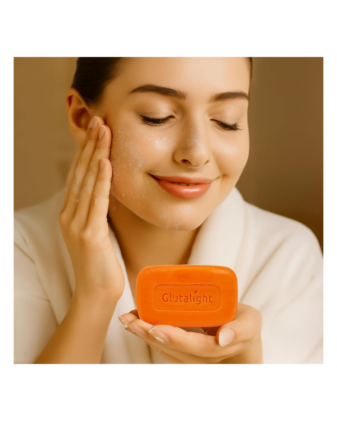 Papaya Soap | Glutathione & Papaya Extract | Body Tan Removal Soap